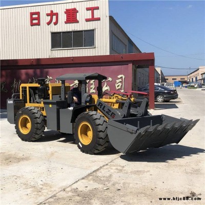 金礦礦井裝載機小型礦山 安裝實心輪胎 尾氣水過濾 涵洞臥式鏟車 井下小鏟車 隧道裝載機 矮體裝載機