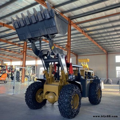 礦井裝載機型號 煤礦金礦鉛鋅礦用裝載機 井下非防爆裝載機 安裝防護鏈 井下小鏟車