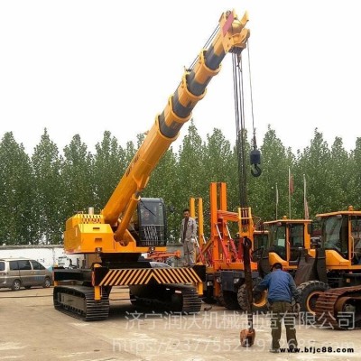 潤沃伸縮臂履帶起重機 越野式履帶起重機廠家 工程履帶式起重機