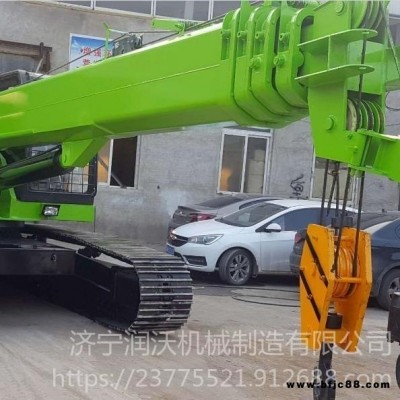 潤沃重生產3-25噸履帶吊 伸縮履帶式起重機  廠家各種型號汽車吊車