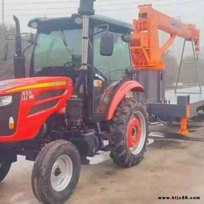 建筑用小型拖拉機隨車吊 拖拉機吊運加氣磚 翔云 拖拉機隨車起重機 三包服務