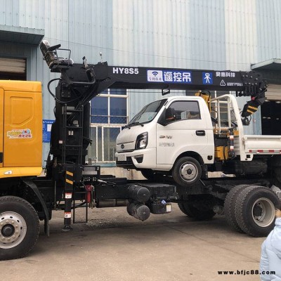 直臂式8噸起重吊機 17米吊臂隨車起重機