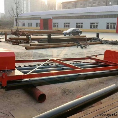 施工專用滾軸式混凝土攤平機 滾筒水泥路面攤鋪機帶絞龍整平機