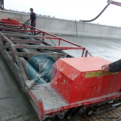 通往成功之路的螺旋式地面整平機 三輥軸路面攤鋪機 軌道式水泥整平機