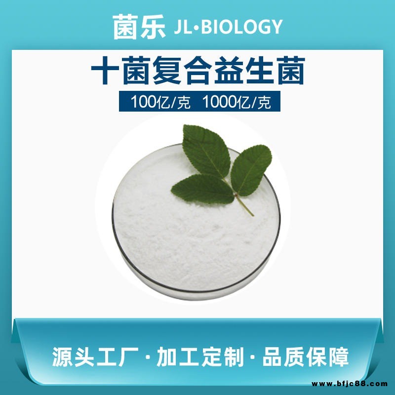 十菌復合 通用益生菌原料 乳酸菌粉供應  食品保健品通用 菌樂