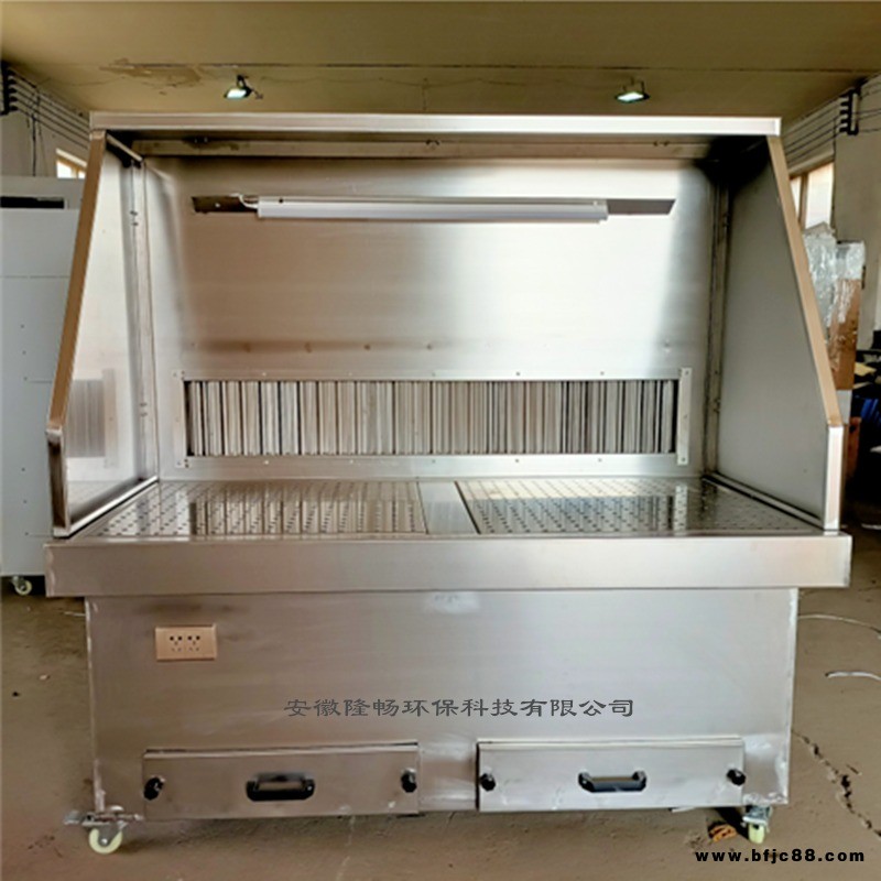 駿隆之暢LC-GZT2000-2金屬切割拋光吸塵工業打磨臺 五金焊接打磨工業除塵工作臺 金屬打磨拋光工業集塵臺