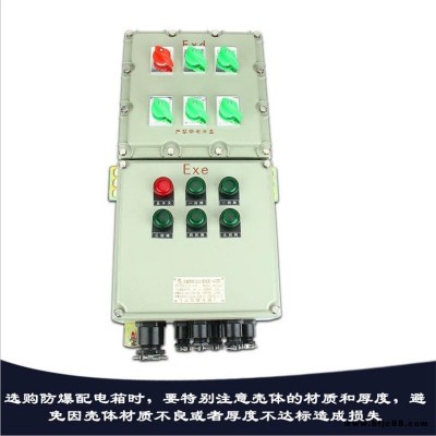 BXM防爆配電箱定做接線箱照明動(dòng)力開(kāi)關(guān)插銷(xiāo)插座檢修箱儀表控制配電柜