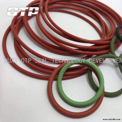 OTP沃爾頂定做氟膠材質耐高溫O型圈橡膠密封件     定做氟膠耐高溫橡膠密封件廠家