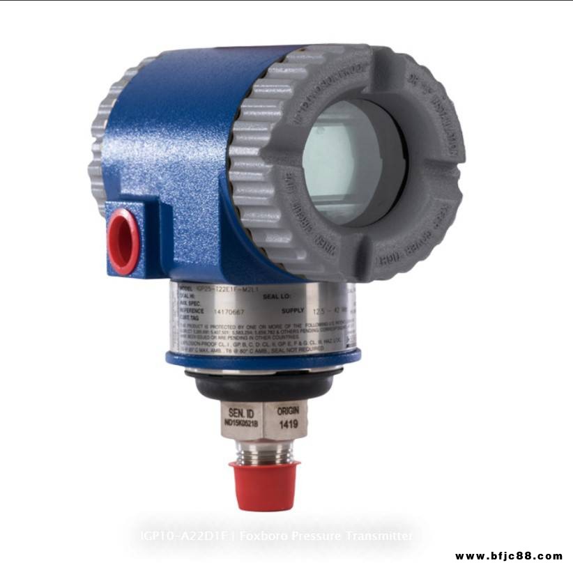IGP10A20D1FM1進口原裝變送器 FOXBORO模塊IGP10A20D1FM1