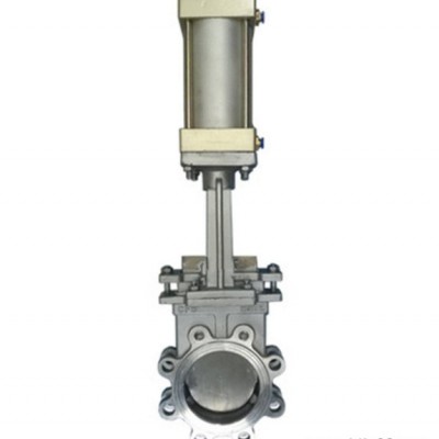 上海廠家直銷PZ673X氣動刀閘閥，軟密封漿閘閥 ，氣動排渣閘閥 ，氣動薄型閘閥，氣動閘閥