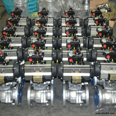 廠家供應(yīng)Q641F氣動(dòng)O型球閥，氣動(dòng)球閥廠家，專業(yè)生產(chǎn)氣動(dòng)球閥