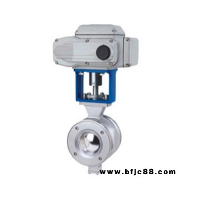 上海廠家供應(yīng)VQ947F電動(dòng)V型球閥，電動(dòng)V型調(diào)節(jié)球閥，電動(dòng)調(diào)節(jié)球閥