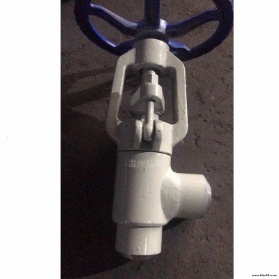 J64Y焊接型角式截止閥 鍛鋼材質