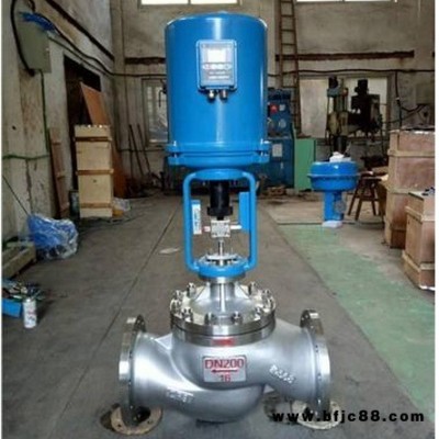上海廠家直銷ZDHL電動籠式調(diào)節(jié)閥，生產(chǎn)廠家供應(yīng)電動調(diào)節(jié)閥，大流量調(diào)節(jié)閥