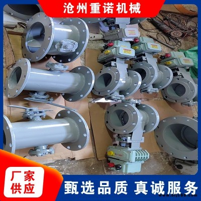 通風管道手動蝶閥 圓形電動調(diào)節(jié)閥 重諾廠家供應 支持定制