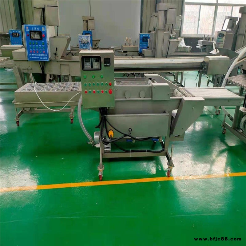 浸漿機(jī) 全自動溜肉段裹漿機(jī) 龍骨脆上漿機(jī)廠家定制