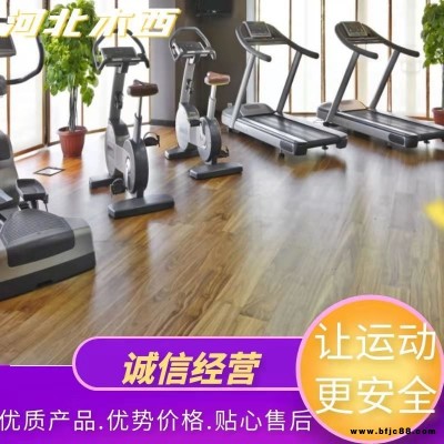 健身房運動木地板 單層龍骨結構運動地板 指接運動木地板 木西廠家直供報價詢價