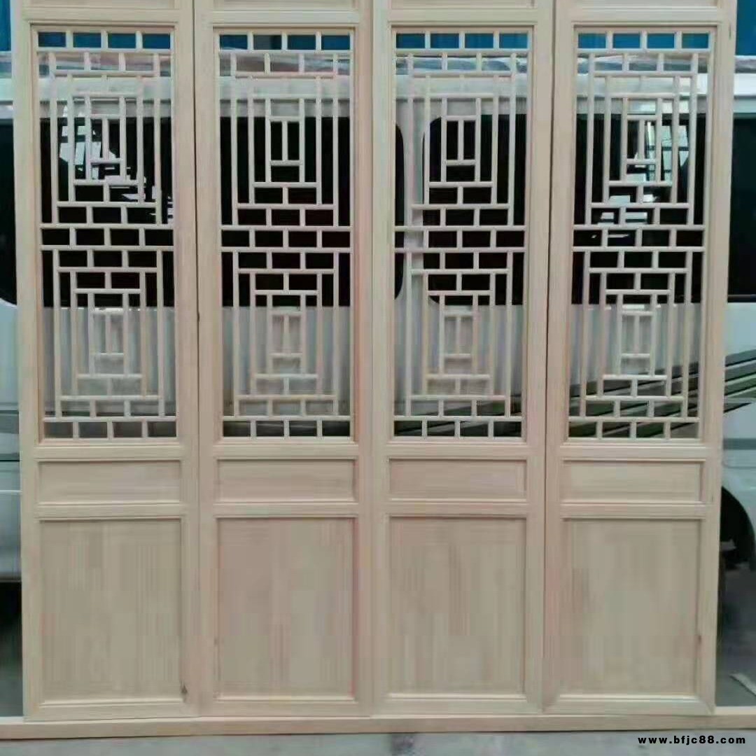 木雅 仿古門(mén)窗廠家實(shí)木中式仿古門(mén)窗承接古建工程  定制雕花 花格門(mén) 隔斷 掛落