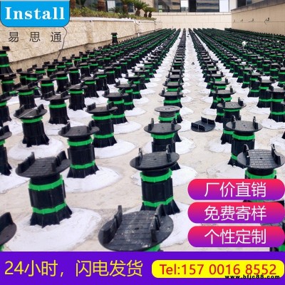 鏡面水池 旱噴廣場(chǎng) 塑木龍骨成品支撐器