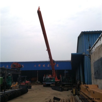 18米cfg長螺旋打樁機(jī) 旋挖鉆機(jī)錨桿cfg 型號(hào)規(guī)格 圖片 視頻 大全 越河 YH-LC18F