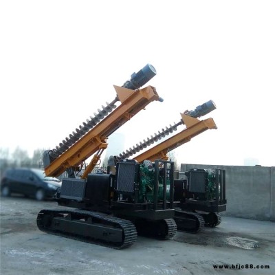 光伏打樁機(jī) 太陽能光伏發(fā)電旋挖鉆機(jī) 全液壓 馬達(dá) 廠家直銷 山東濟(jì)寧越河機(jī)械 NT-G300Z