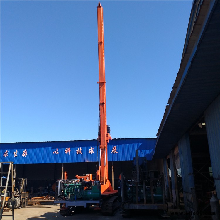 18米CFG樁機(jī) 旋挖鉆機(jī)錨桿cfg 一臺 價格 圖片 視頻 大全 越河 YH-LC18F