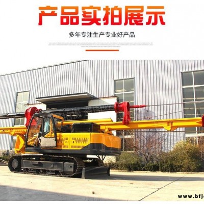 恒旺履帶旋挖工程深樁旋挖鉆機(jī) 機(jī)鎖桿打樁機(jī)