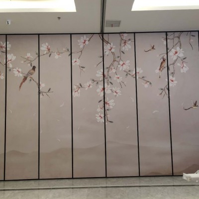 天水市酒店移動(dòng)隔斷活動(dòng)隔板酒店屏風(fēng)隔斷盛景隔斷廠(chǎng)家