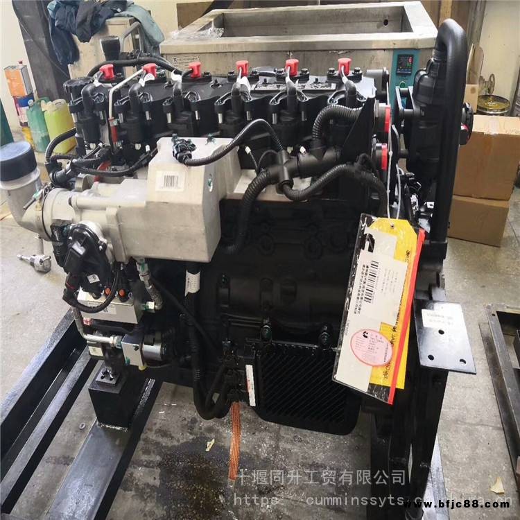 進口康明斯柴油發(fā)動機總成QSB33工程機械挖機旋挖鉆機適配QSB33