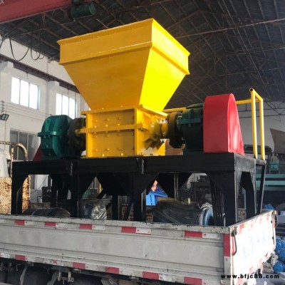 塑膠門窗撕碎機 興明1000型雙軸塑鋼門窗撕碎機 廠家機器可現場考察