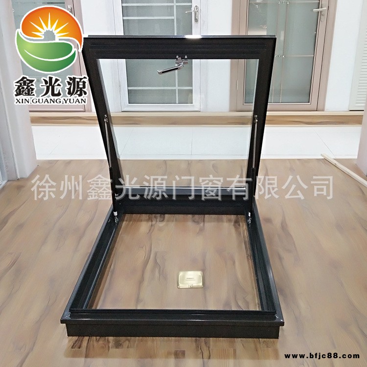 鋁合金天窗屋頂閣樓懸窗 地下天井采光窗手動(dòng)上懸窗 定制通風(fēng)門窗