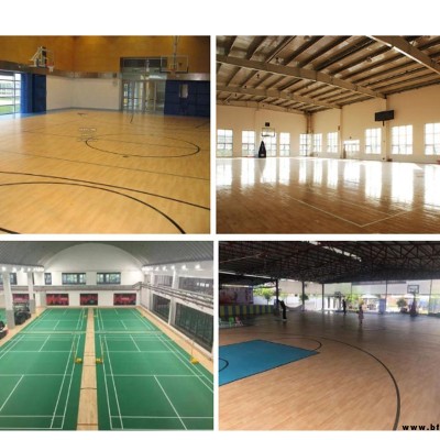 廣西柳州魚峰室內(nèi)場館建設(shè) 室內(nèi)球場地板材料 好地板更耐用
