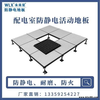 西安全鋼P(yáng)VC架空地板 防靜電活動(dòng)地板價(jià)格 未來星廠家直銷