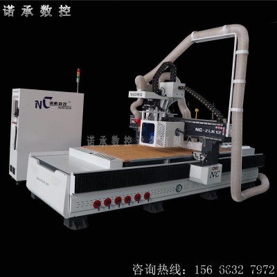 櫥柜門自動換刀木工加工中心價格 全屋定制電腦數控開料機 門板花型雕刻機