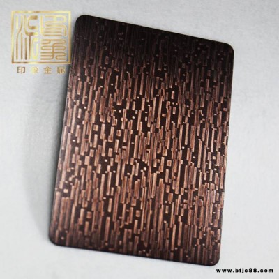 不銹鋼蝕刻仿木紋紅古銅加工廠 建筑裝飾門板材料