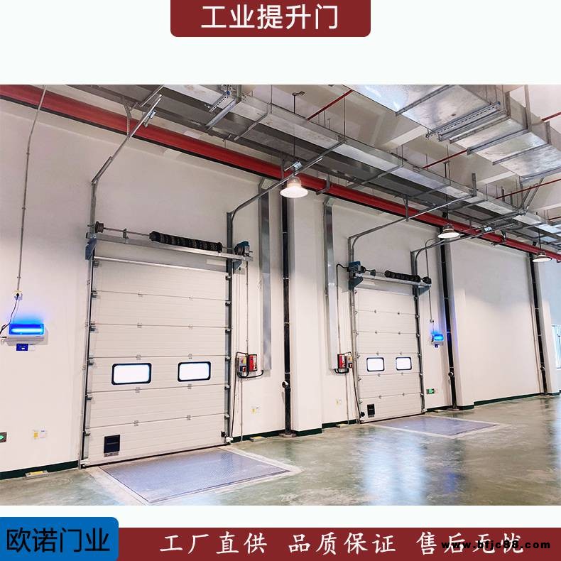鋁合金工業(yè)提升門(mén) 供應(yīng)加厚門(mén)板車(chē)庫(kù)門(mén)滑升門(mén)防塵隔離