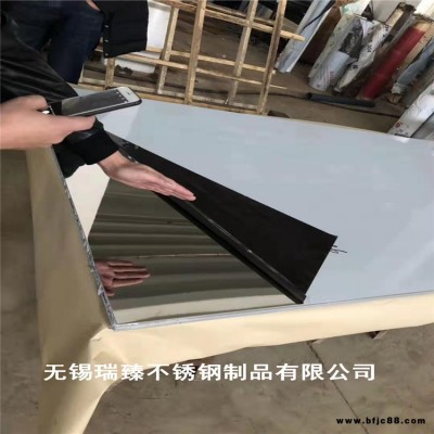 無錫瑞臻 單雙鏡面拉絲不銹鋼板裝飾板 1mm2mm3mm厚不銹鋼冷軋拉絲貼膜 量大從優