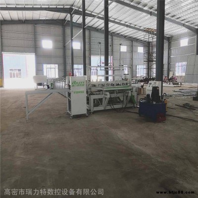 供應無線延長指接板全自動拼板機_瑞力特家具廠用智能自動拼板機