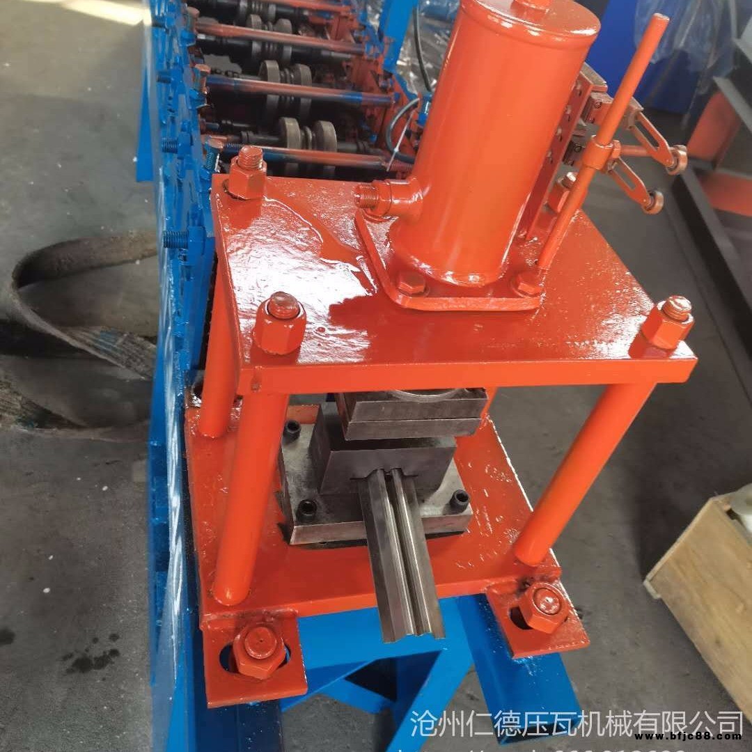 仁德 貨架層板機 貨架層板加強筋 仁德 貨架立柱成型機JQJ-50