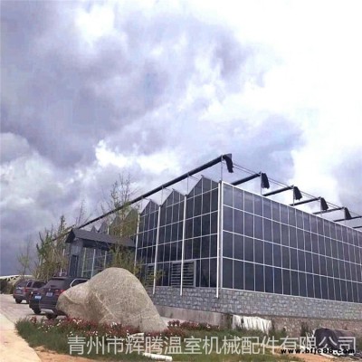 冬釣溫室工程公司 寧夏旭航項目 鍍鋅鋼管大棚安裝