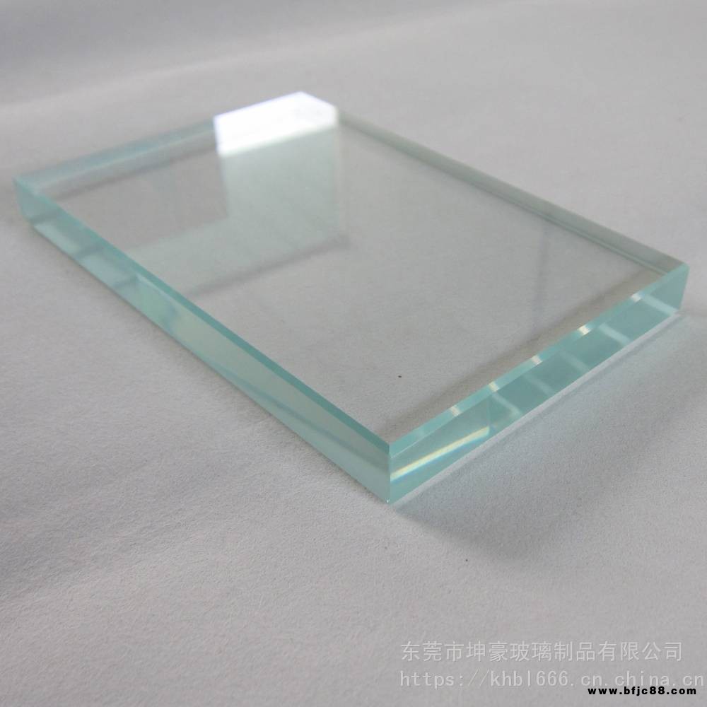 鋼化玻璃廠家定做15mm超白鋼化層板玻璃精磨邊按圖紙加工各種異形來(lái)圖來(lái)樣定定制