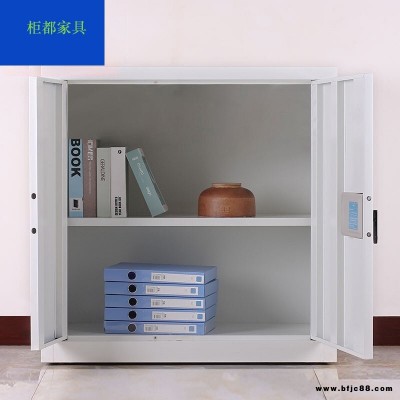 中多浩 鋼制檔案密碼柜 灰白單節無抽屜智能密碼鎖辦公保險柜