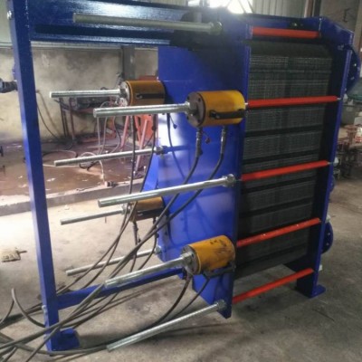 節(jié)能板式淺波紋換熱器能源站殺菌淺波紋換熱器廠家生產