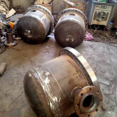不銹鋼半容積式盤管換熱器供暖系統冷凝盤管換熱器廠家供應