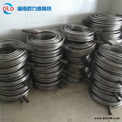 巴氏殺菌半容積式盤管換熱器供暖系統冷卻盤管換熱器批發