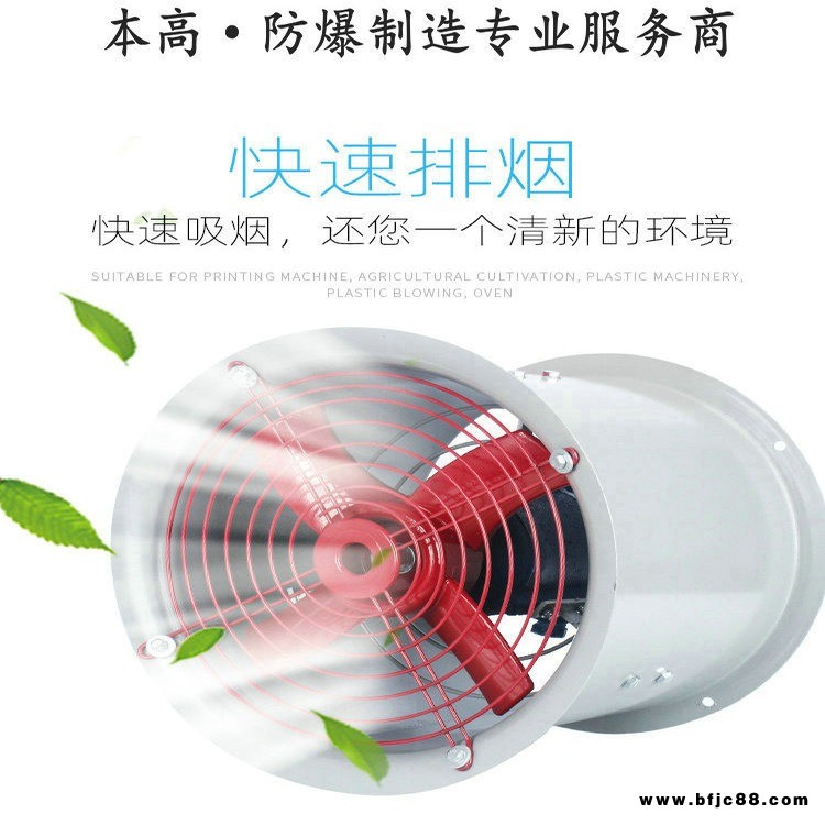 防爆軸流風(fēng)機(jī)BT35-11系列風(fēng)機(jī)工業(yè)級消防換氣扇排煙機(jī)定制