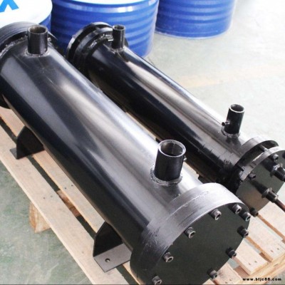 北京生產廠家直銷水源熱泵用蒸發器器 模塊機冷卻器器 不銹鋼蒸發器 殼管式蒸發器