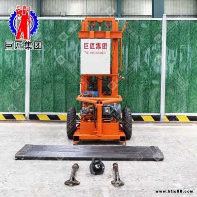 小型機(jī)器巨匠供應(yīng)SJDY-3B型民用鉆井設(shè)備-地源熱泵打井機(jī)