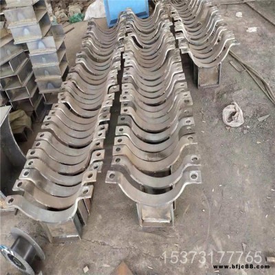 友億管道生產 支吊架D1-108S管夾 長管夾 D2三孔短管夾 D3雙孔短管夾 碳鋼防銹漆管卡