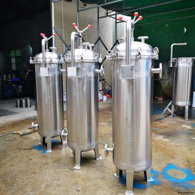 單袋式過濾器 油漆油墨水紙漿廢水過濾 大流量水處理多袋式過濾設備